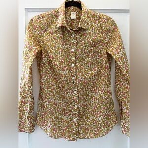 Liberty Art Fabrics “The Perfect Shirt” Floral Button Down – Size 0
